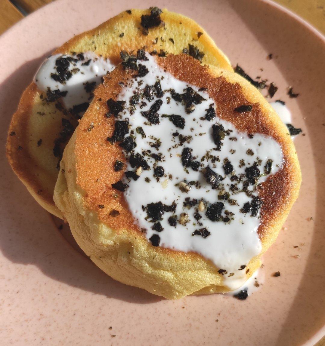 原味无油日式舒芙蕾厚松饼