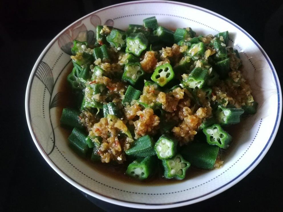 凉拌秋葵