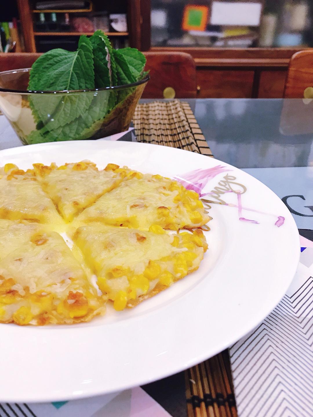 奶香芝士玉米饼