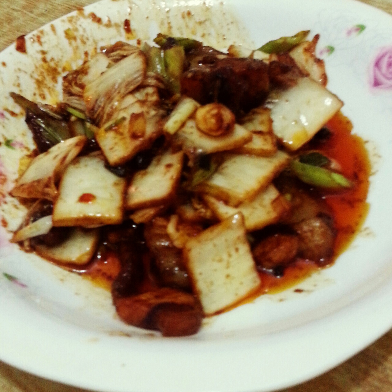辣白菜炒五花肉 Korean Spicy Cabbage with Fried Pork Belly