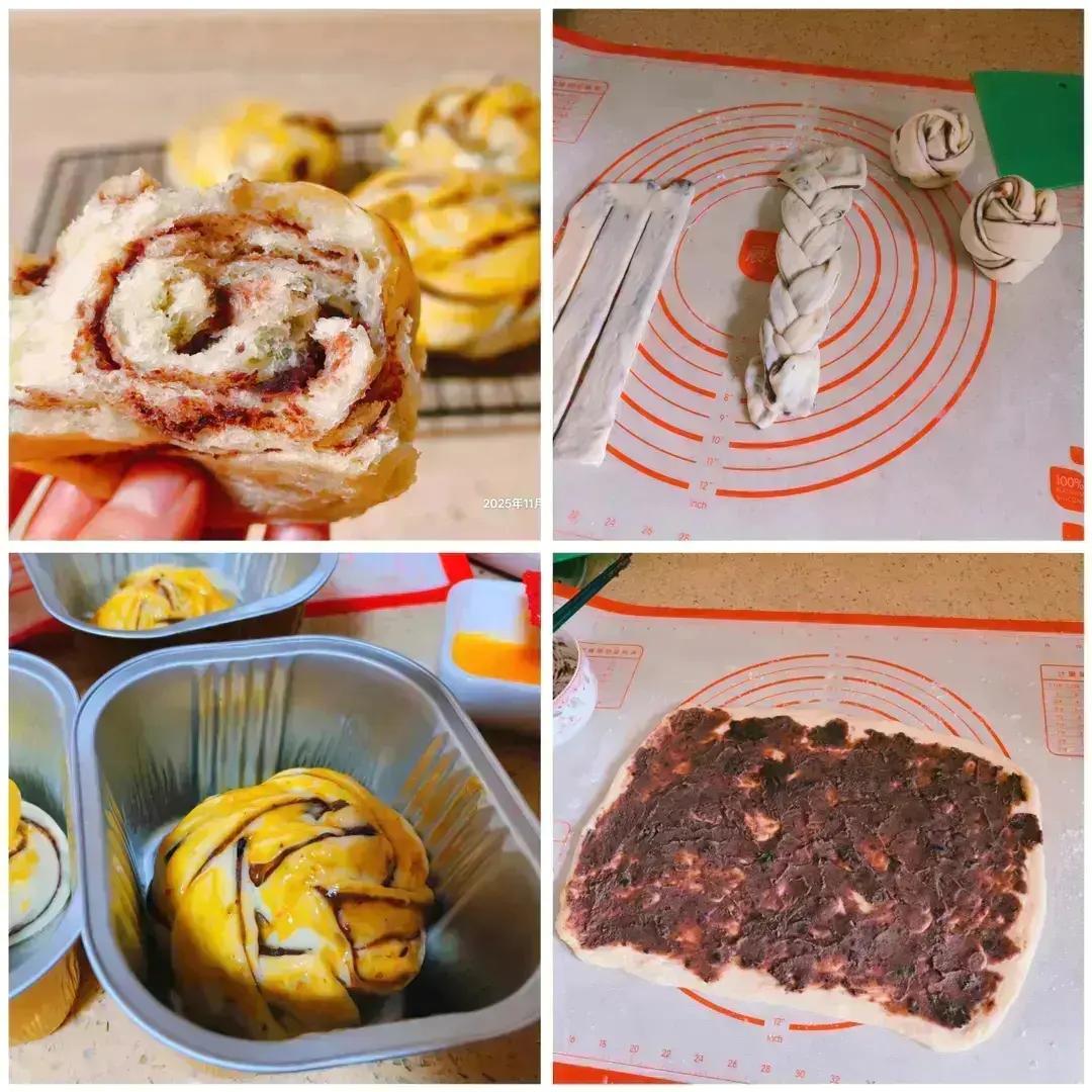 蒸豆沙面包（冷藏水合法）