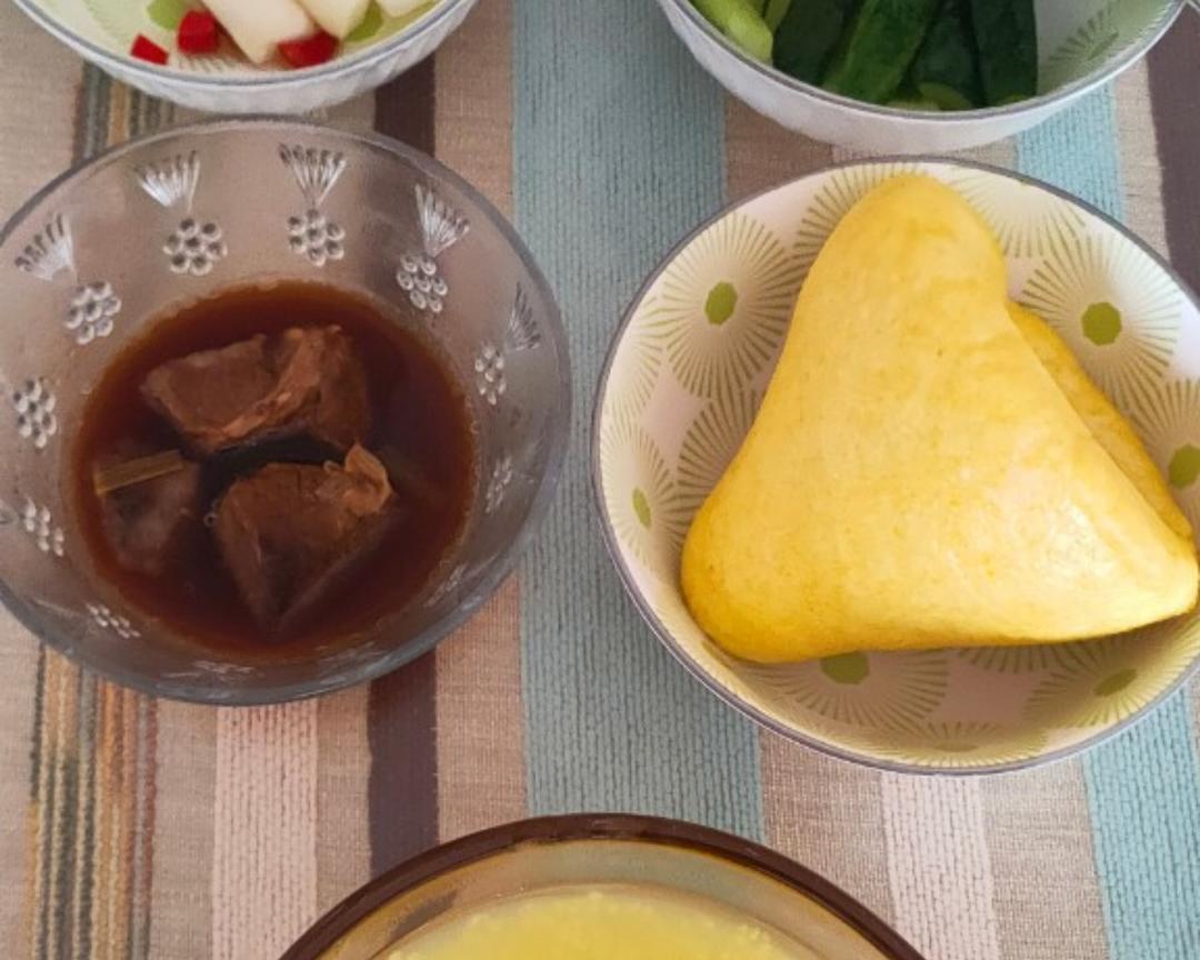 纯奶手撕吐司的做法 步骤1