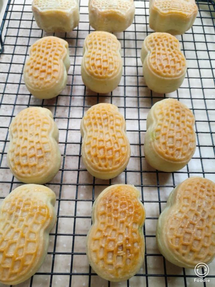 迷你脆皮月饼｜椒盐花生酥馅🥜媲美卢师傅