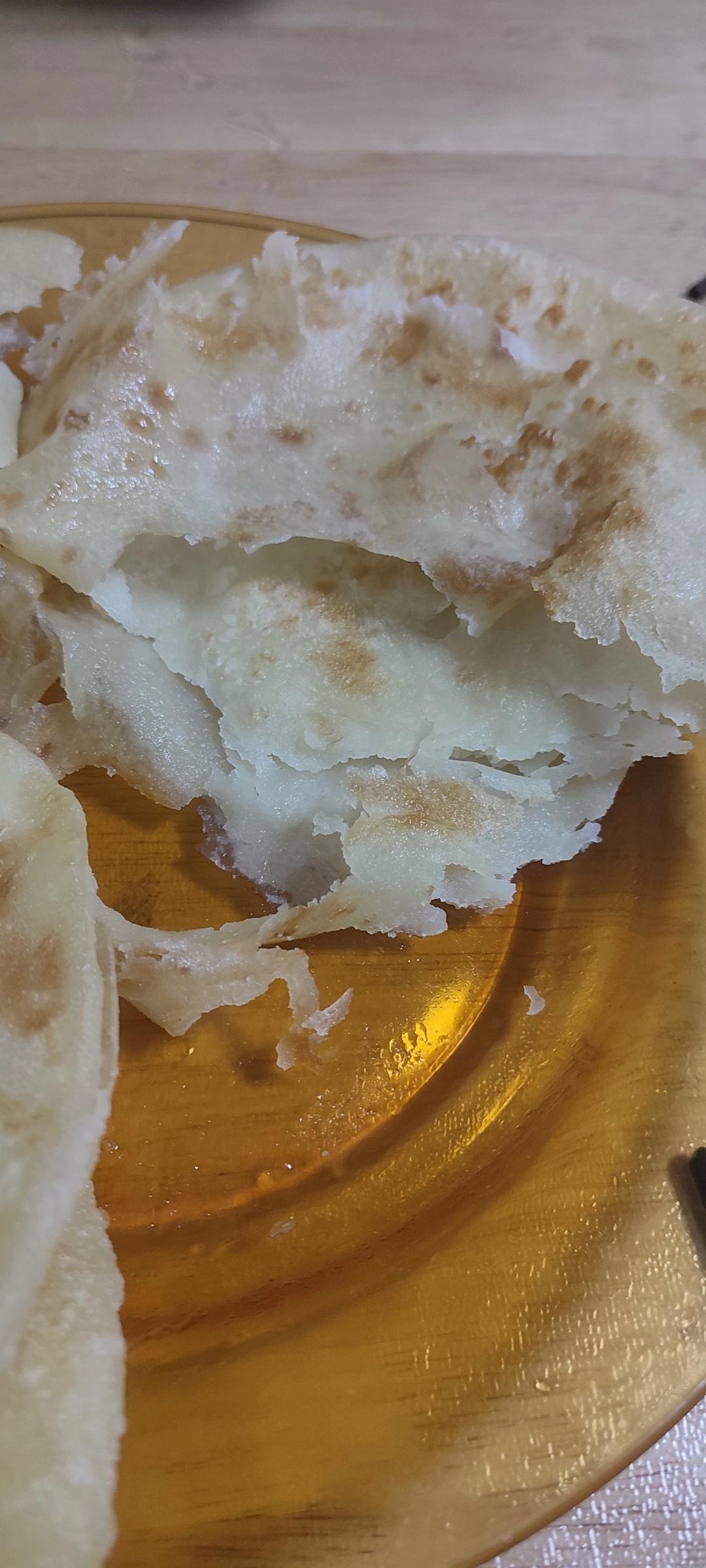 烙饼不硬的小窍门 掌握了你也能看出柔软多层凉了不硬的小油饼
