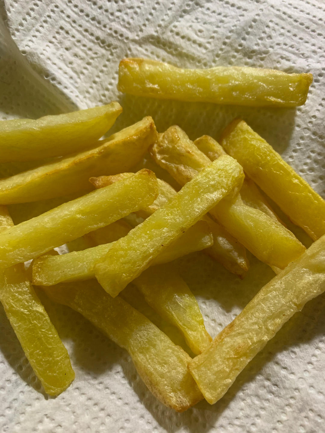 0失败！超简单！很省油！空气炸锅版薯条，现做现吃哦