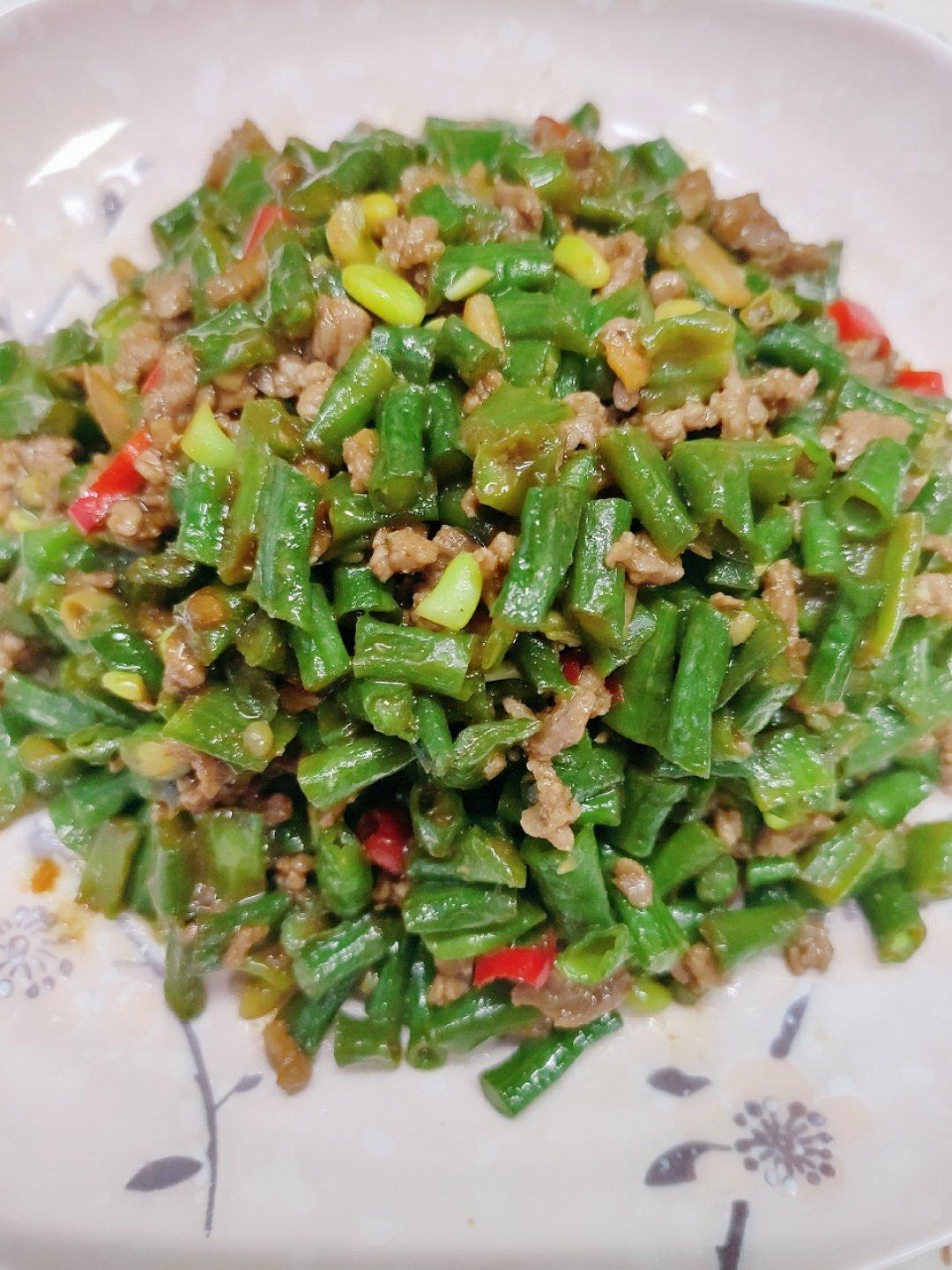 超级下饭的肉沫豆角