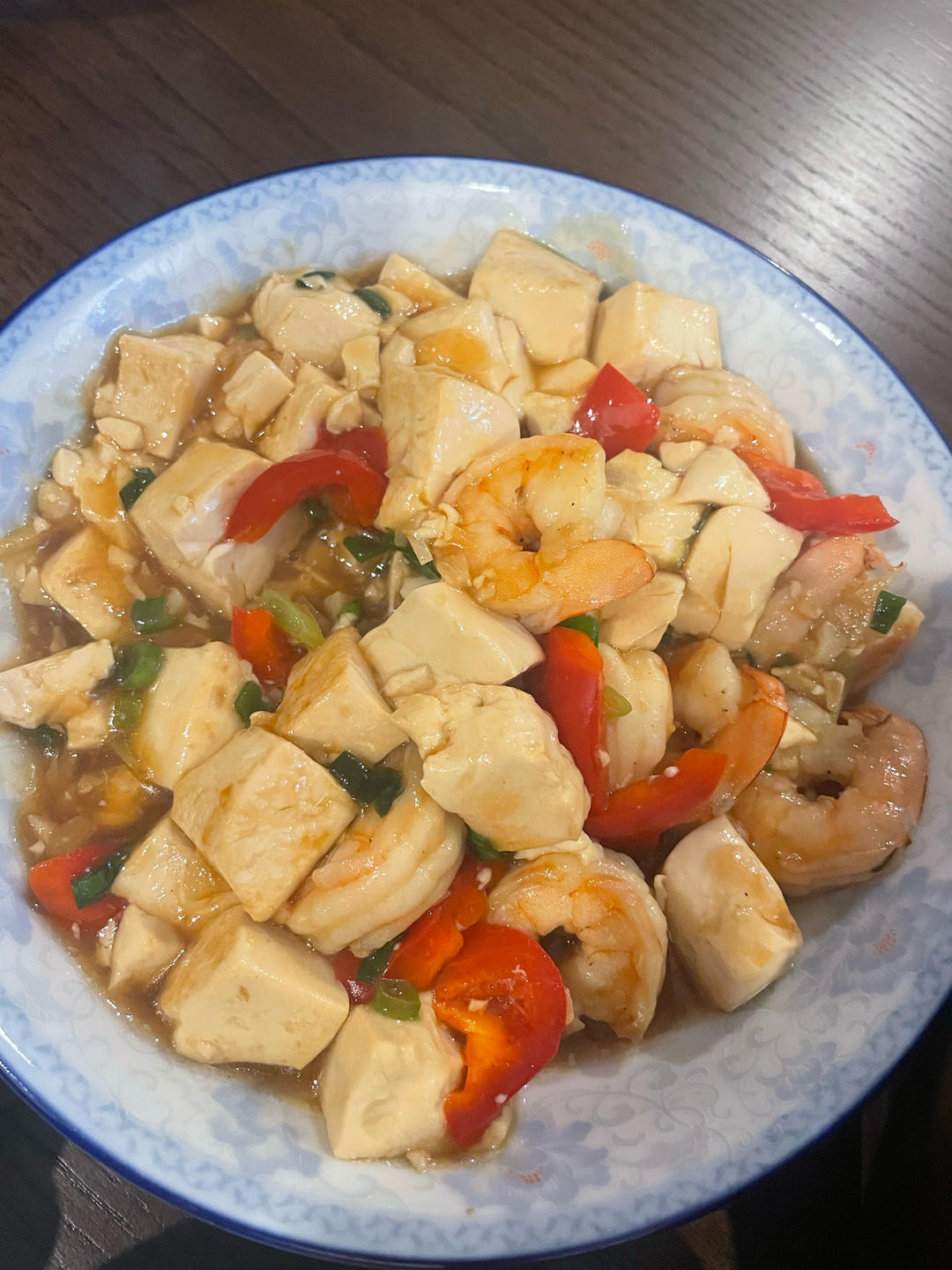 虾仁豆腐