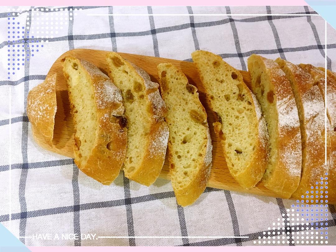 全麦蔓越莓软式欧包（免揉）
