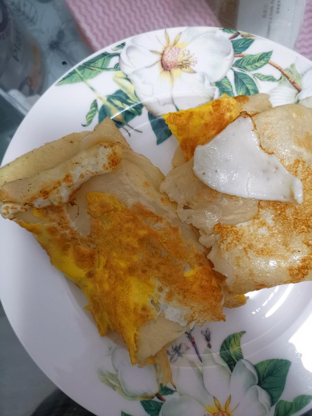 葱花鸡蛋饼