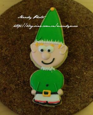 #2014圣诞节#圣诞糖霜饼干-圣诞小丑的做法 步骤17
