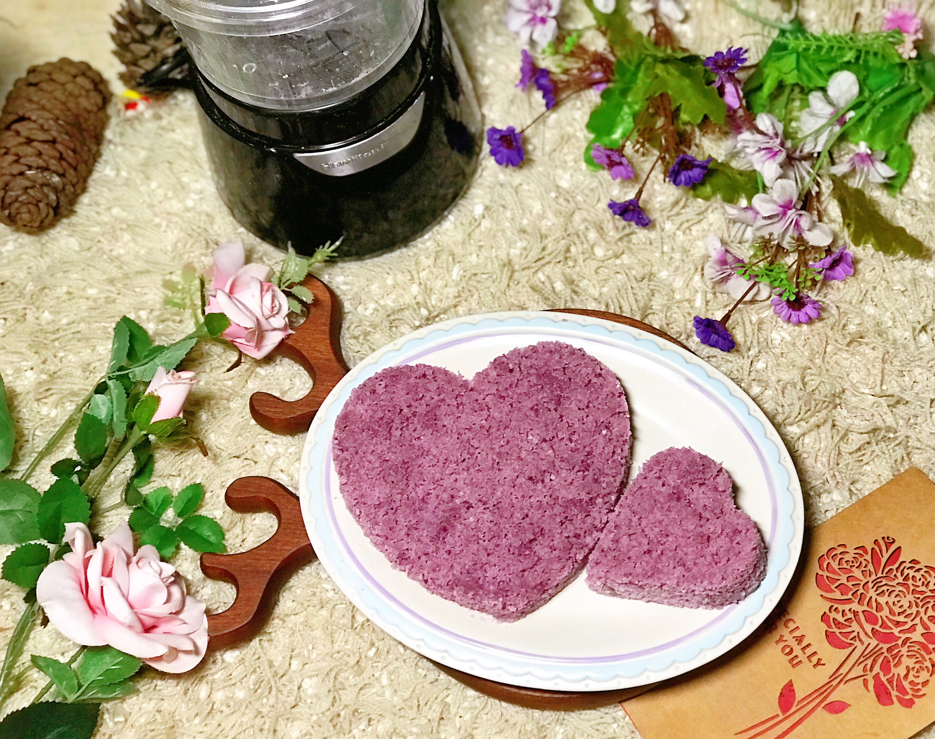 紫薯松糕（家庭版）的做法 步骤10