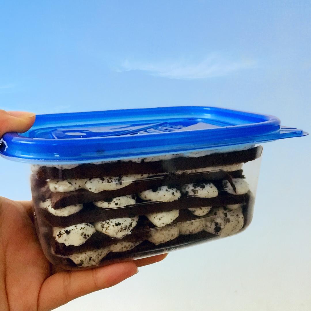 好吃到流泪的奥利奥咸奶油盒子蛋糕