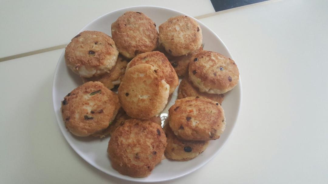 鲜虾豆腐饼