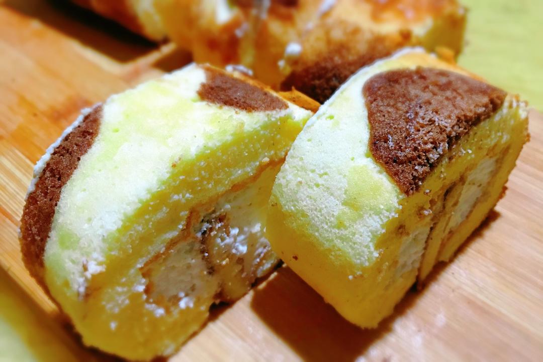 超萌长颈鹿蛋糕卷