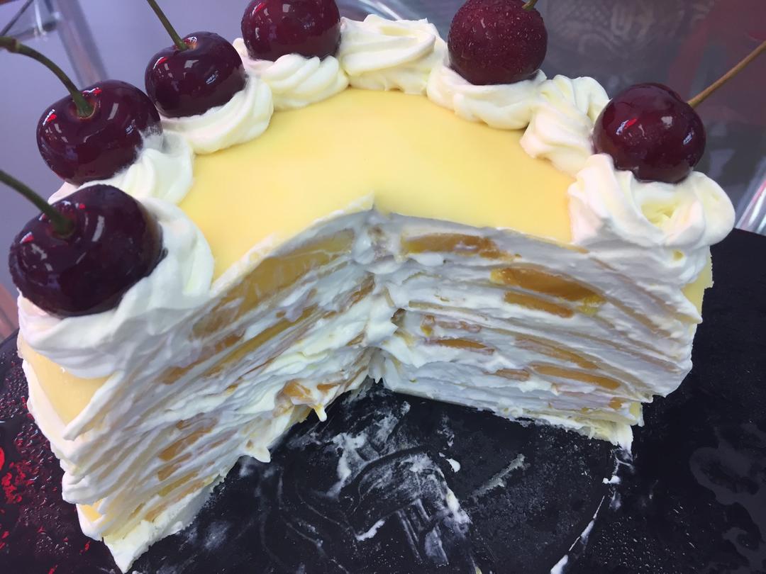 芒果千层蛋糕（8寸超软版）