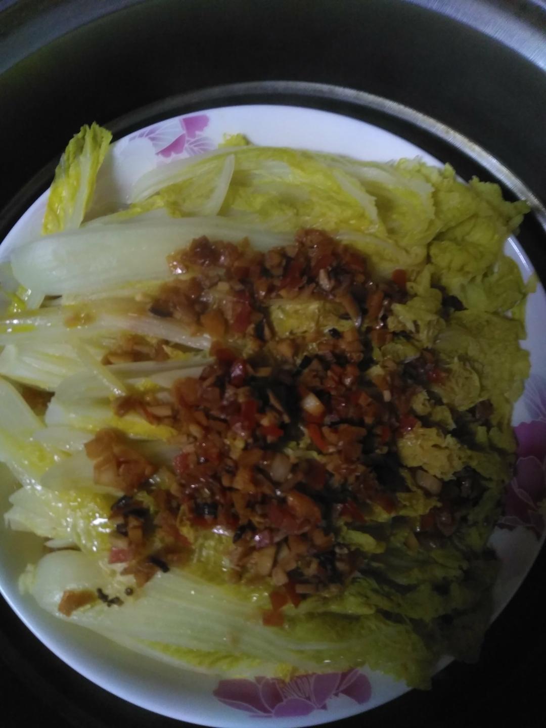 蒜蓉粉丝娃娃菜