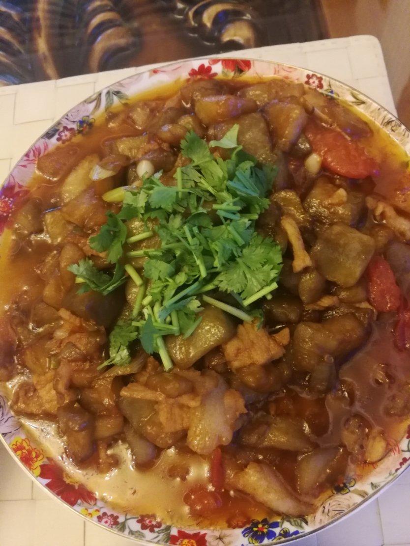 堂妈小厨——番茄烧茄子🍆