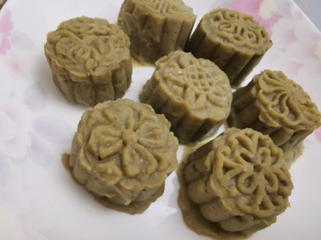 🌈带皮的绿豆糕才有灵魂！（桂花味版）