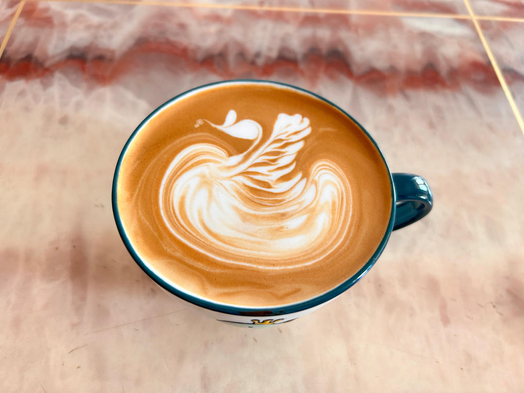 咖啡☕️拉花记录贴