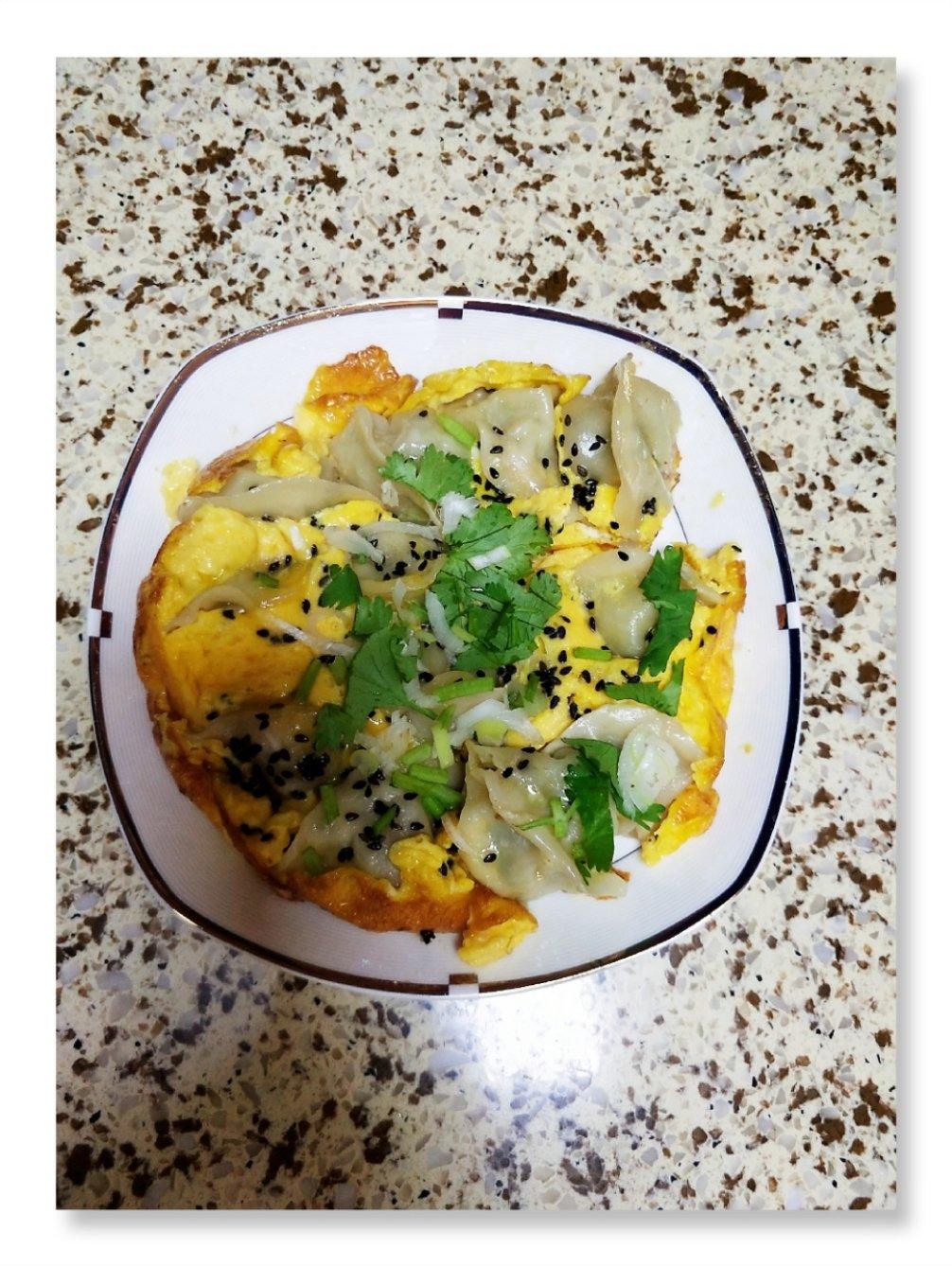 懒人快手抱蛋煎饺