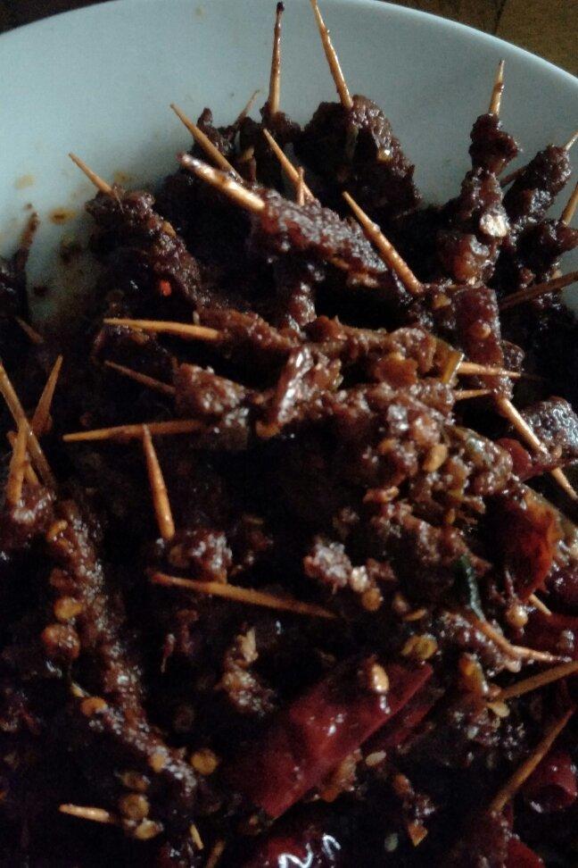 牙签牛肉 道地湖南味