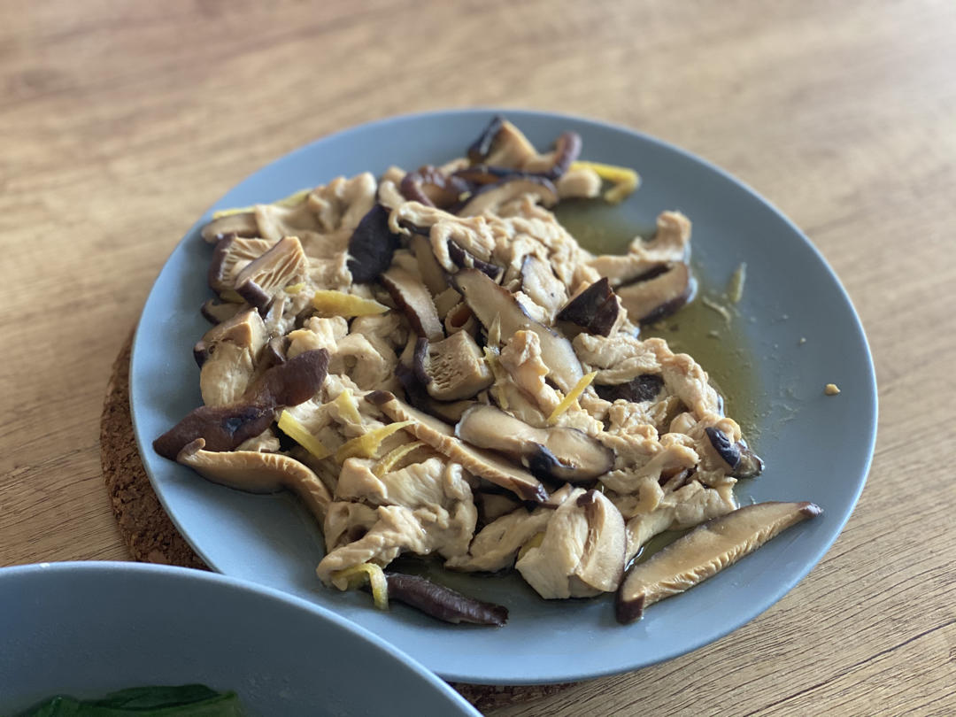 低脂最爱香菇蒸鸡胸肉