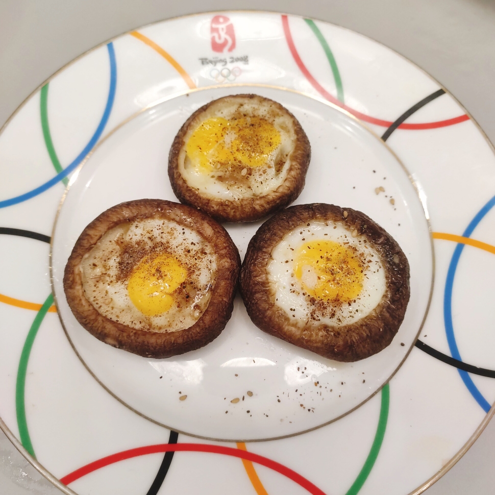 超快手的烤香菇鹌鹑蛋的做法