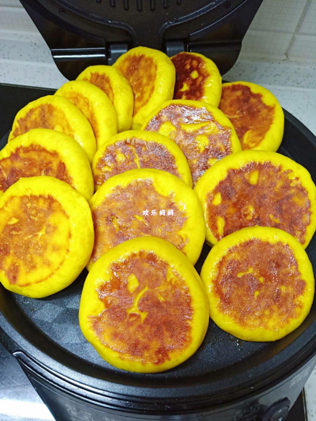 堂妈小厨——发面南瓜饼