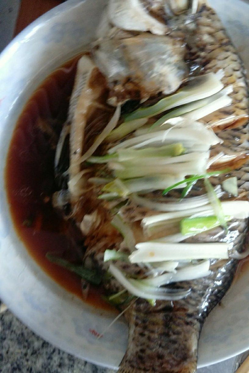 过年餐桌上少不了的菜——清蒸罗非鱼