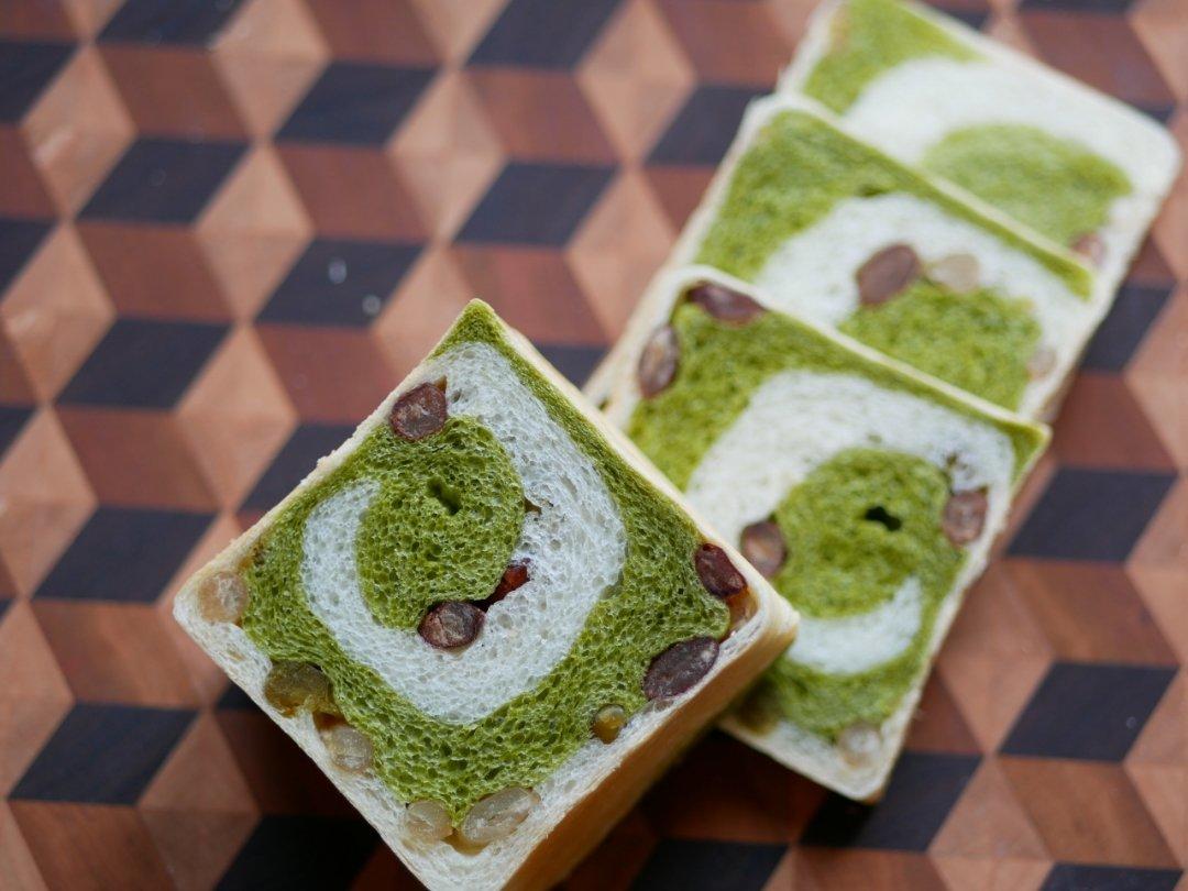 奶油蜜豆小吐司