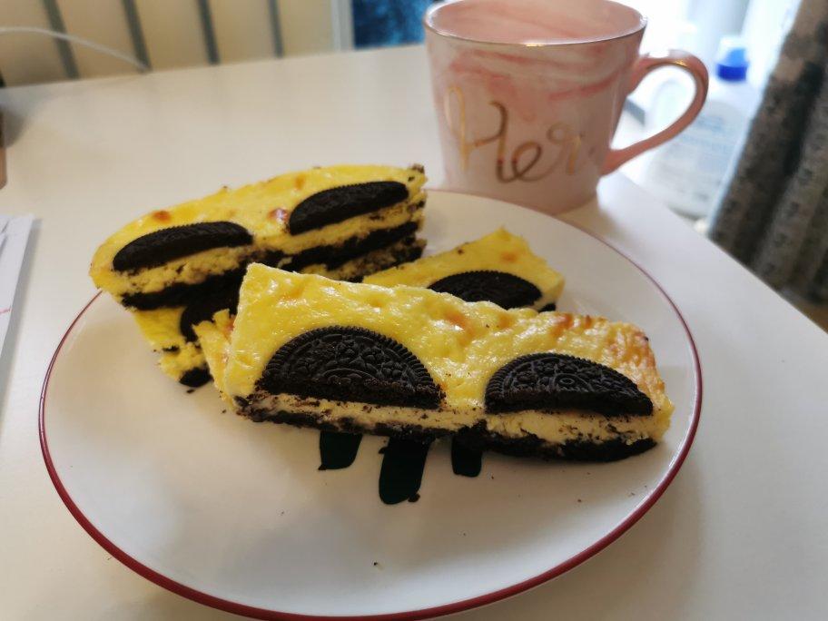 ㊙️免打发零难度‼️入口即化的奥利奥芝士蛋糕