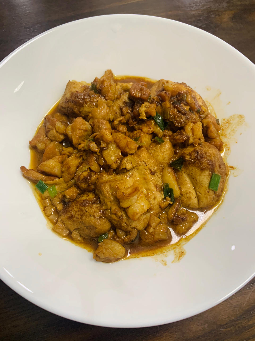 酱炖豆腐