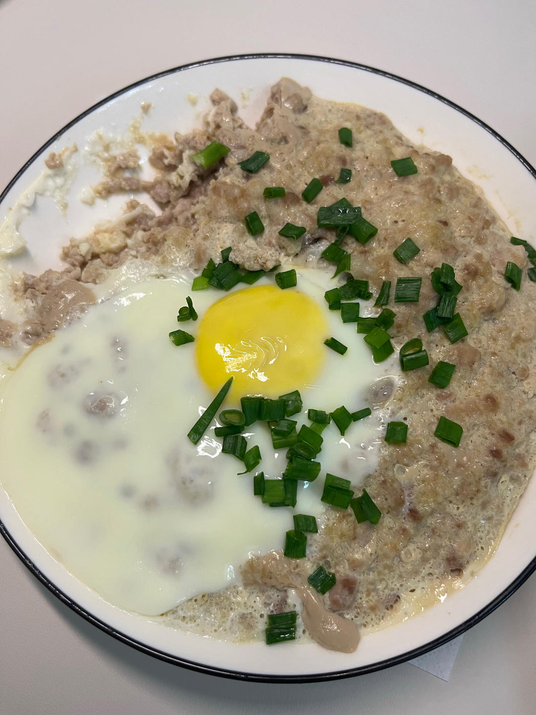 简单又好吃的肉饼蒸蛋