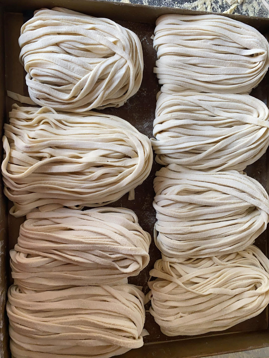 快手纯手工擀面条