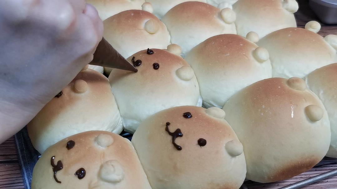 纯奶手撕吐司的做法 步骤1