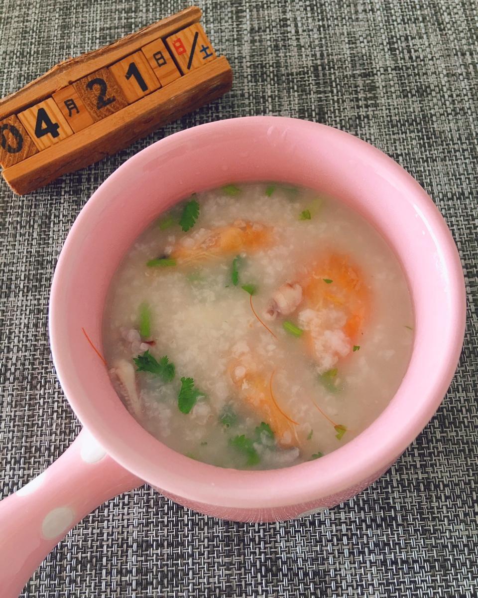 虾干粥