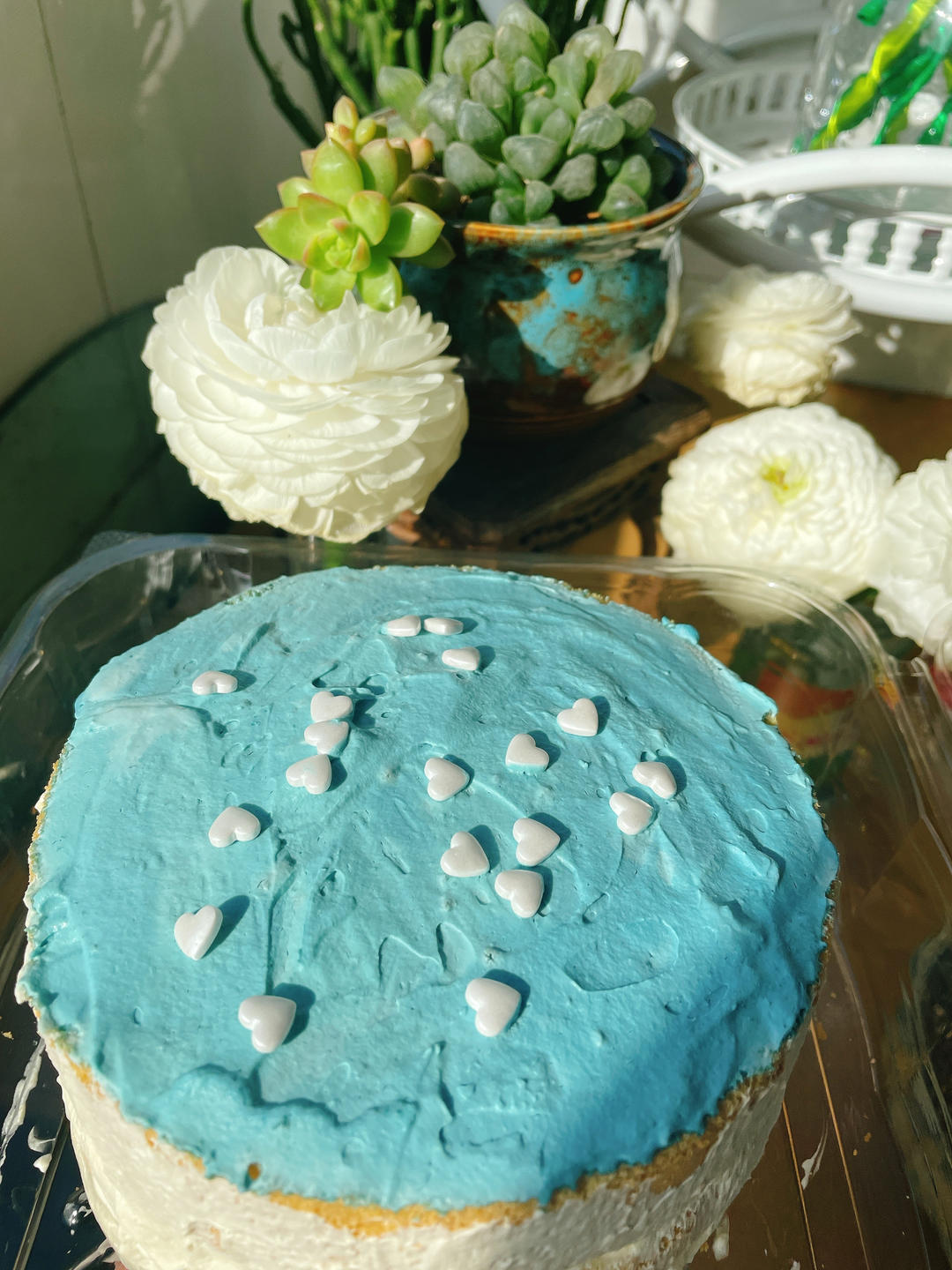 超简单完美戚风蛋糕（6寸2蛋）附打发、翻拌、脱模视频