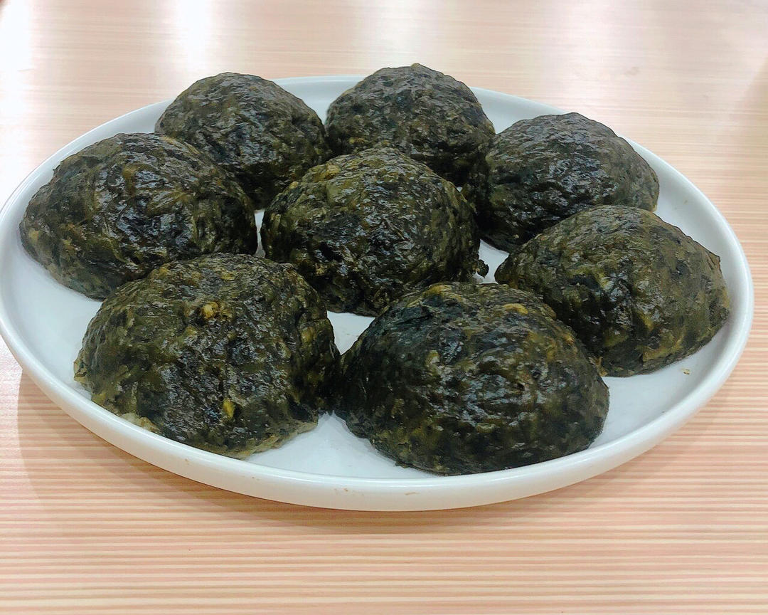 红薯叶窝窝头