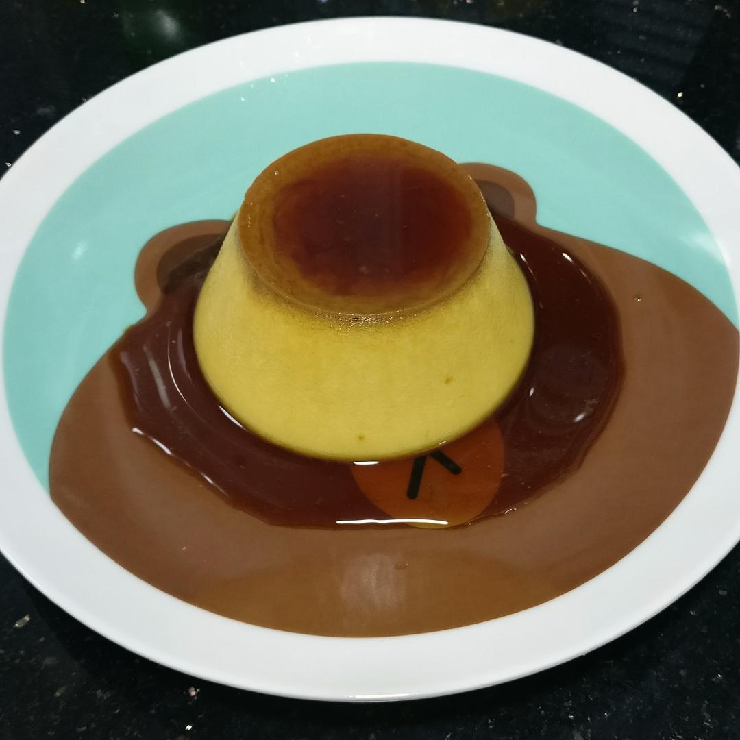 超简易滑又弹的鸡蛋布丁Custard Pudding(详细教程)