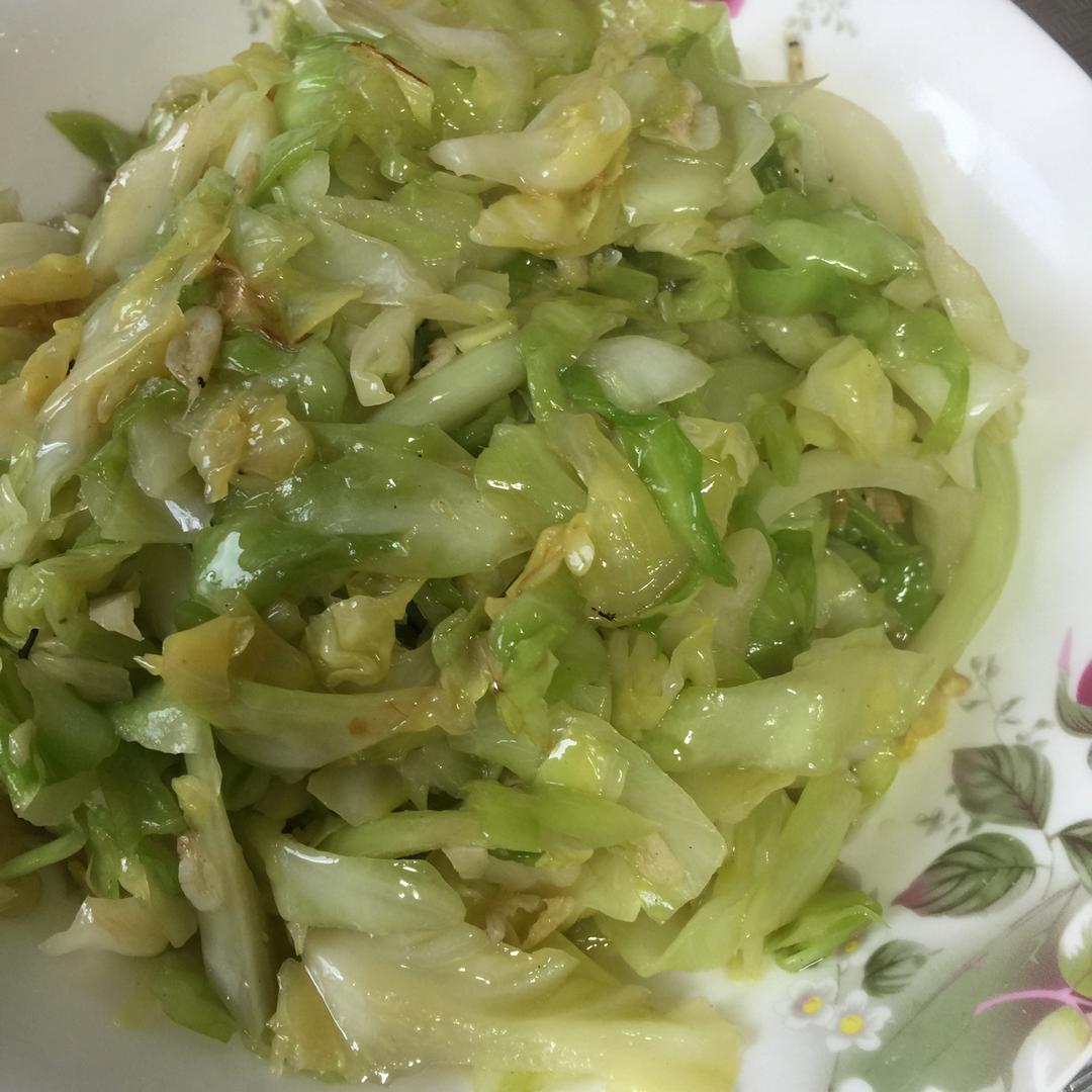 清炒包菜