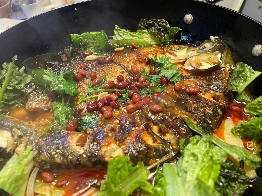 重庆烤鱼(烤箱版)爆好吃，爆简单