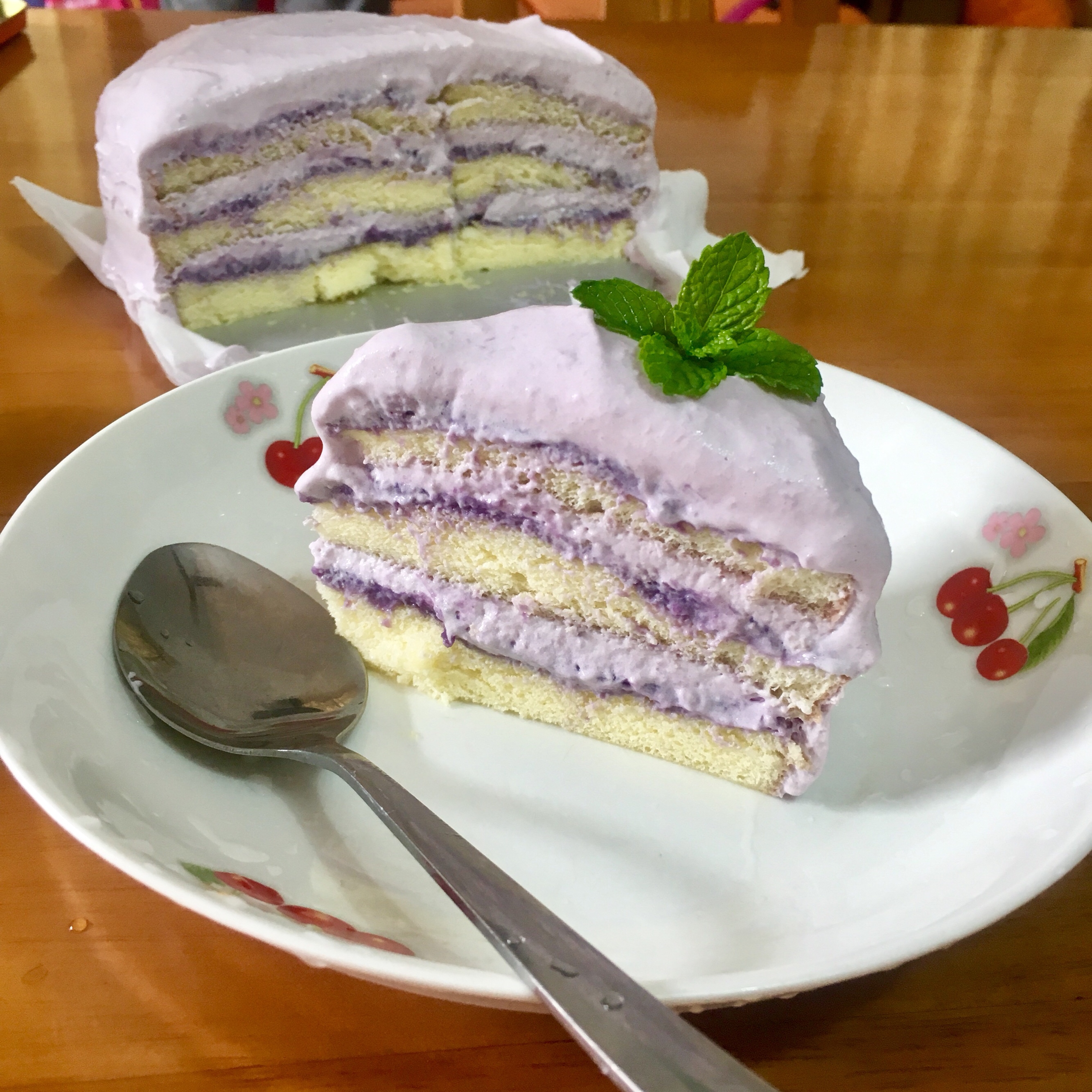 紫薯芋泥蛋糕