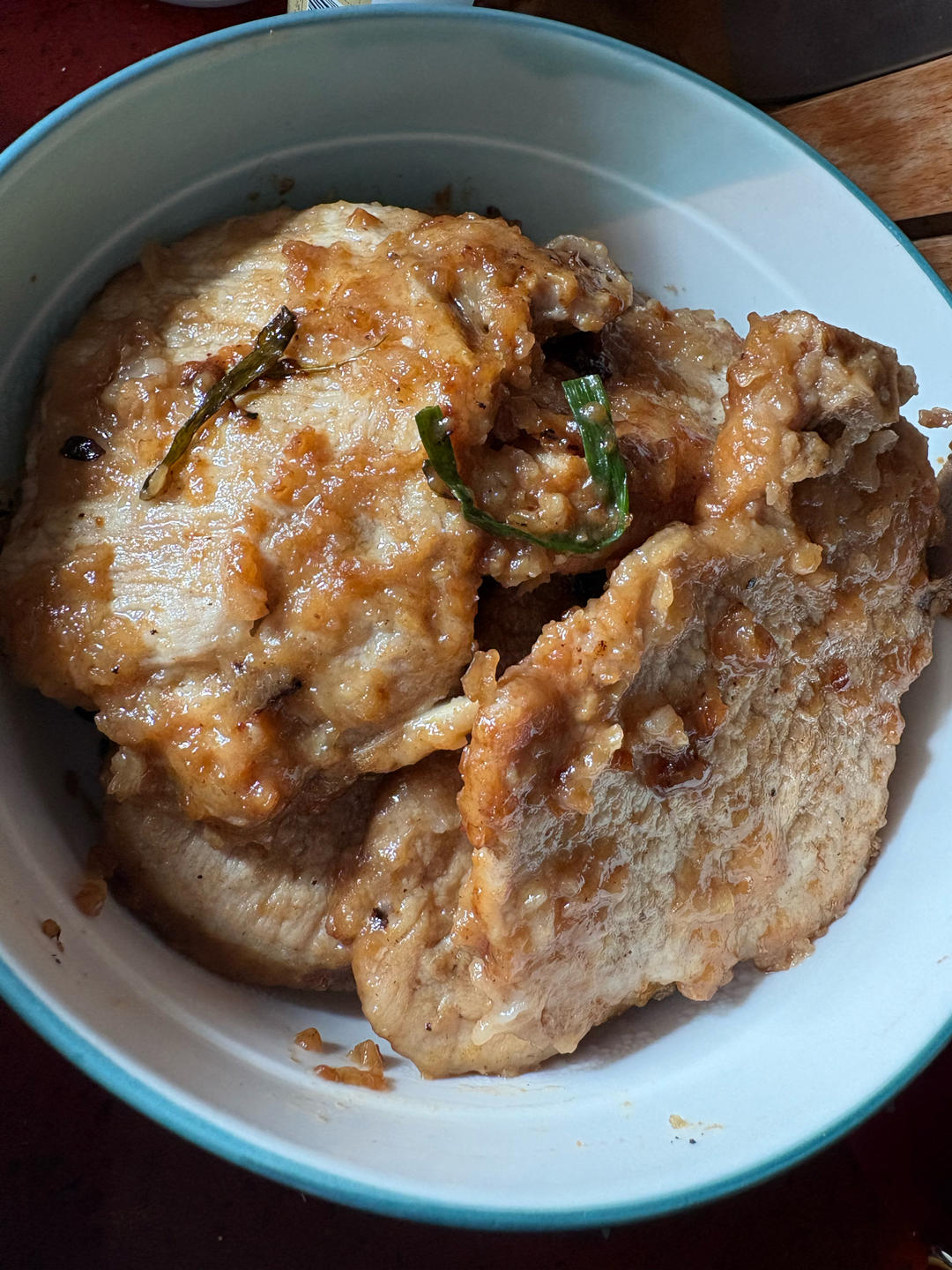 超嫩超香的葱烤大排