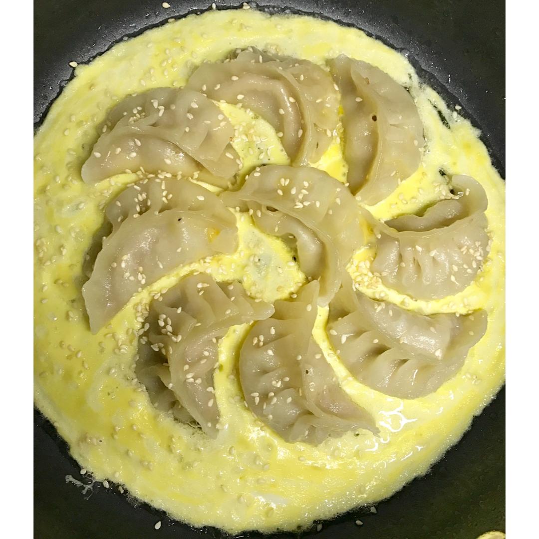 鸡蛋煎饺（零失败）