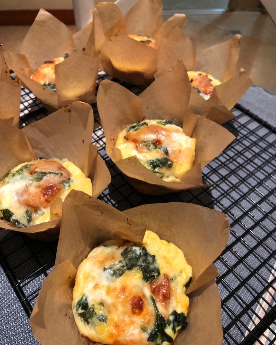 早餐鸡蛋杯cupcake Frittata