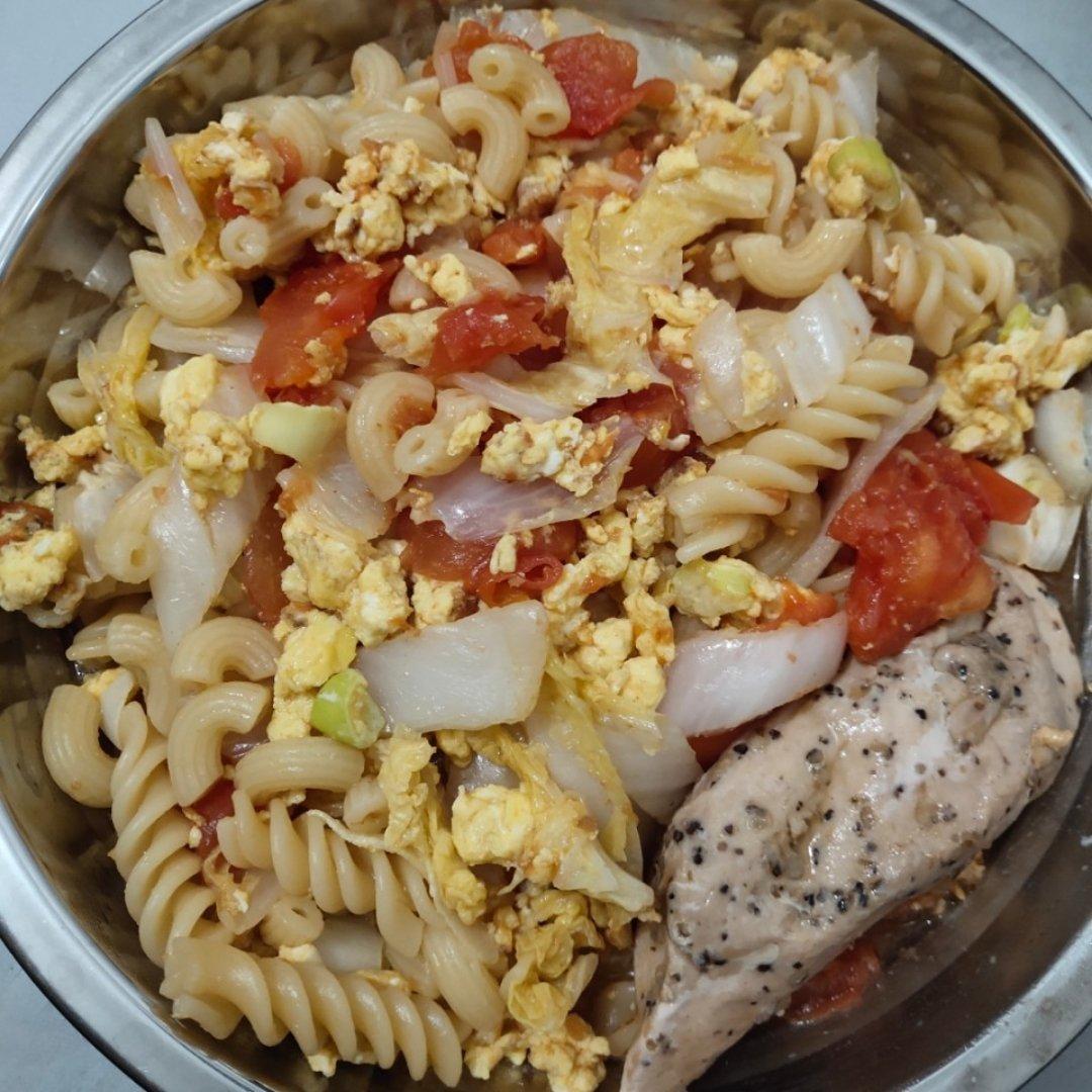 健身轻食~一人食简易版焖面