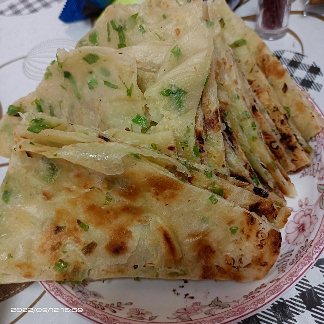 家庭版葱花饼