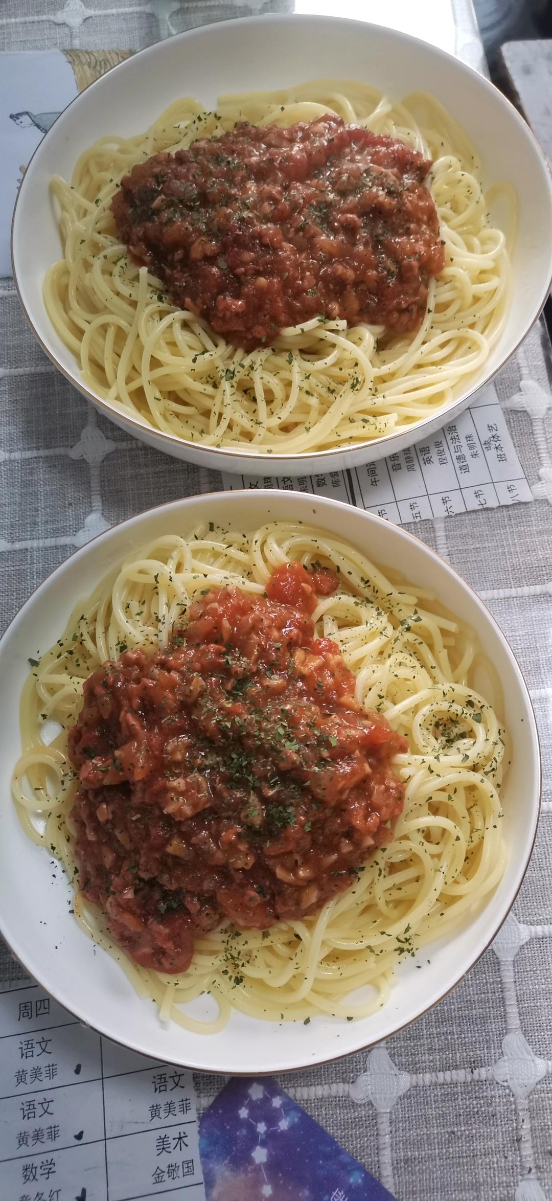 经典意式肉酱面