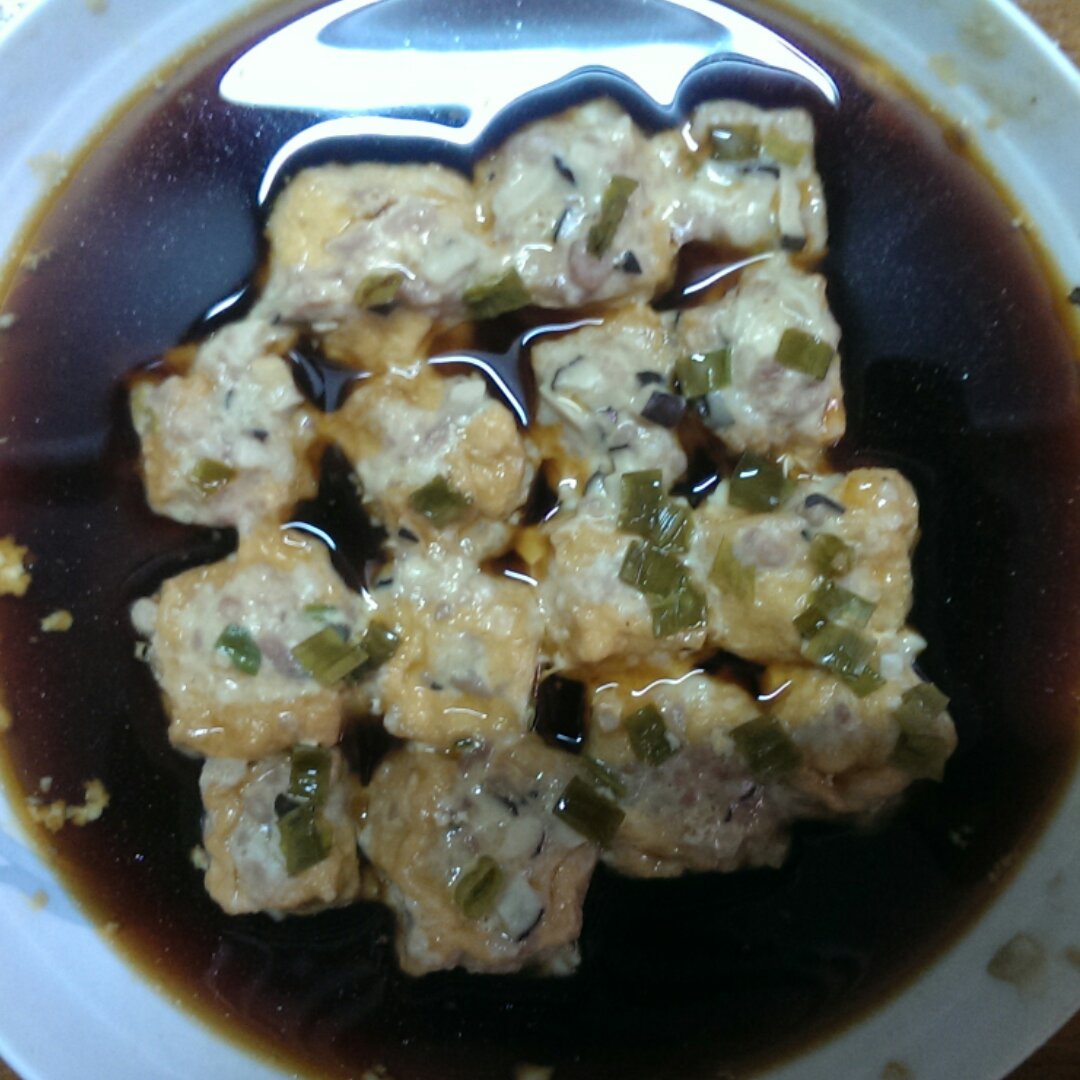 豆腐泡囊菇肉