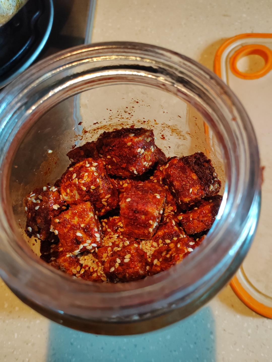 传统自制豆腐乳